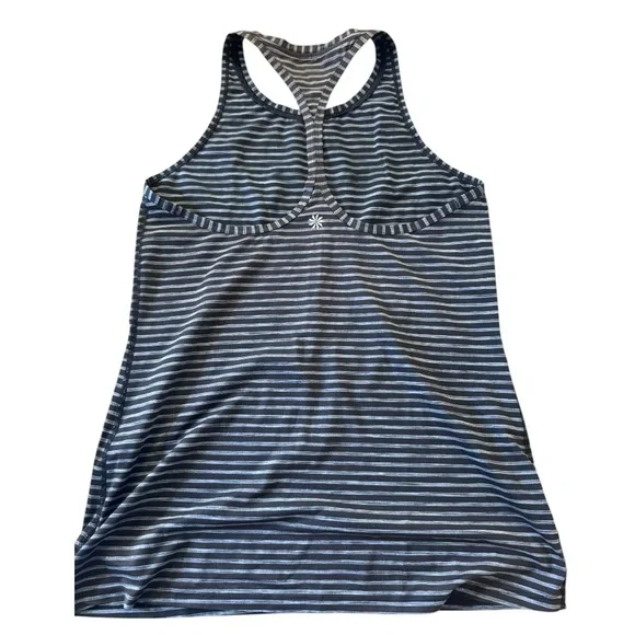 Athleta Striped Active Tank Small - Picture 1 of 3